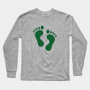 Jolly Green Feet Long Sleeve T-Shirt